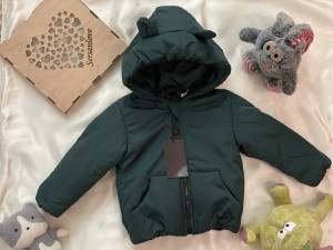 Куртка NT-NB Ушки кенгуру, демисезонная, подклад ткань, 1-4 года