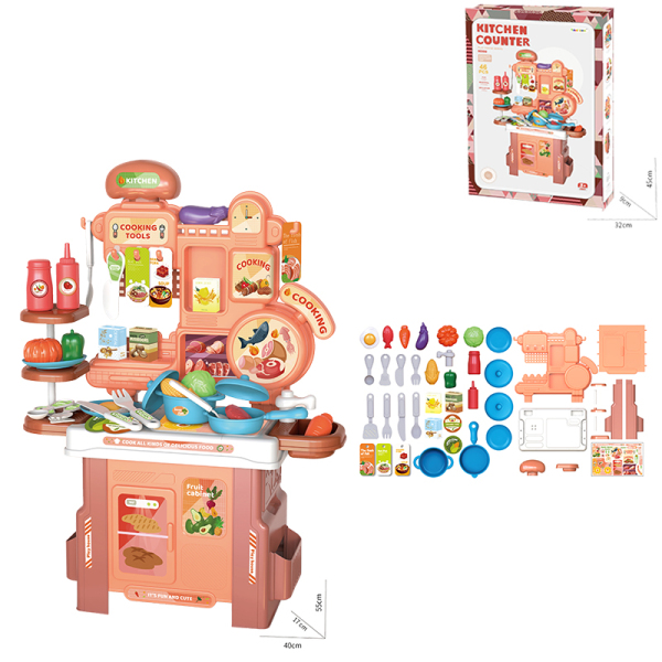 Кухня детская 55002, Kitchen counter, 46 деталей