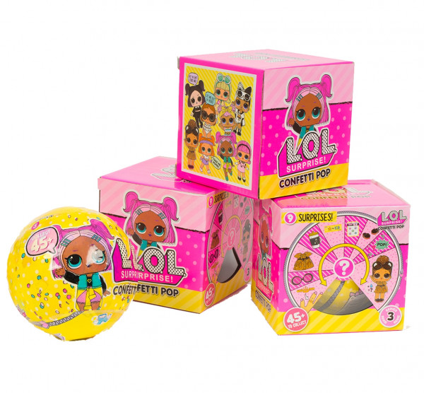 Кукла LOL Confetti Pop SM-1435, в шаре
