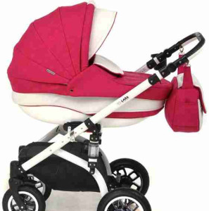 Коляска Adamex Lara Кожа 2 в 1