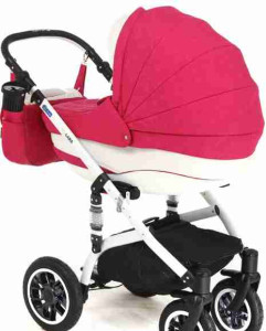 Коляска Adamex Lara Кожа 2 в 1