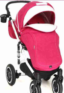 Коляска Adamex Lara Кожа 2 в 1