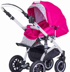 Коляска Adamex Lara Кожа 2 в 1