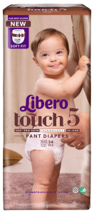 Трусики Libero Pant Touch №5 (10-14кг), 34шт.