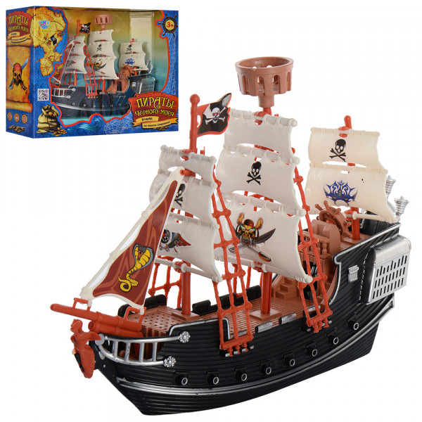 Набор игровой Limo Toy M 0512 U/R Корабль пиратов, 26см