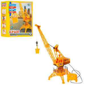 Игрушка 6806 Кран, на д/у, со светом, подвижные детали