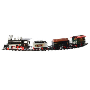 Железная дорога Limo Toy 701830 R/YY 126, со спецэффектами, музыкальная, 420см