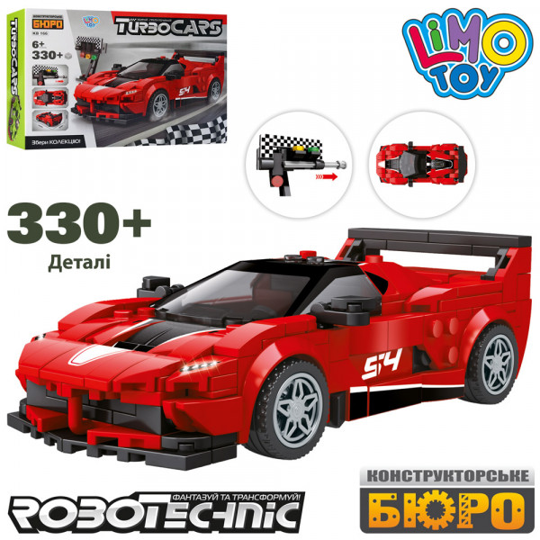 Конструктор Limo Toy KB 166 Машина, 330 деталей