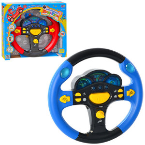 Игрушка Limo Toy 7044 Руль, 25см, со светом и музыкой, рус.яз.