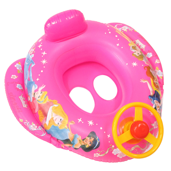 Лодка надувная Мультфильмы 41114-41115, с рулем, 65см