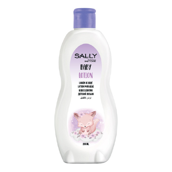 Лосьон детский Sally, увлажняющий, 0m+, 200 мл
