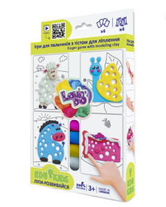 Тесто для лепки TM Lovin'Do Edu kids 41042-44-46-48-53 Игры для пальчиков