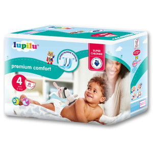 Подгузники Lupilu Premium Comfort Maxi №4 (8-16 кг), 41шт.