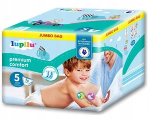 Подгузники Lupilu Premium Comfort №5 (11-23 кг), 70шт.