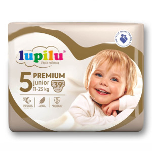 Подгузники Lupilu Premium Junior №5 (11-23 кг), 39шт.