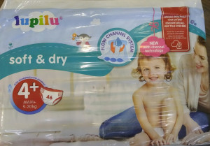 Подгузники Lupilu Soft&Dry №4+ (9-20кг), 46 шт.