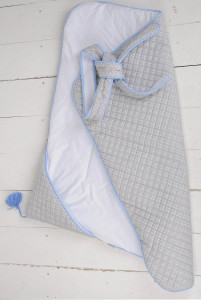Конверт-одеяло MagBaby с кисточкой, стеганый на трикотаже