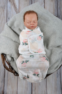 Свивальник муслиновый MagBaby, для новорожденных, 100% хлопок