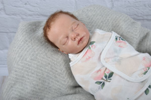 Свивальник муслиновый MagBaby, для новорожденных, 100% хлопок