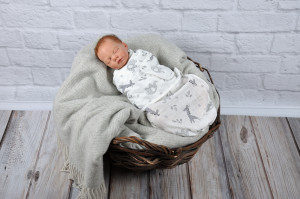 Свивальник муслиновый MagBaby, для новорожденных, 100% хлопок