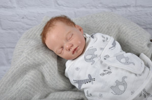 Свивальник муслиновый MagBaby, для новорожденных, 100% хлопок