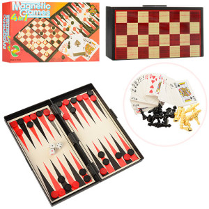 Шахматы Magnetic Games 9841, магнитные, 4в1