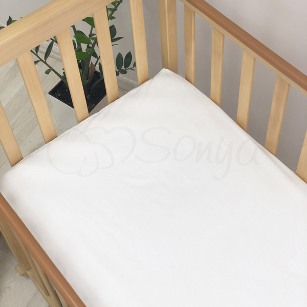 Простынь на резинке Маленькая Соня, 100% хлопок, 60х120 см