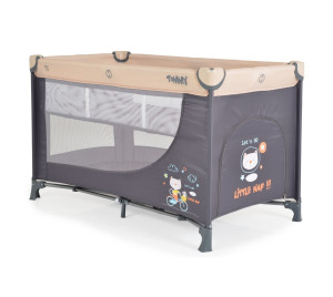 Манеж Moni Tommy, 2 уровня, с сумкой-переноской, 120х60см
