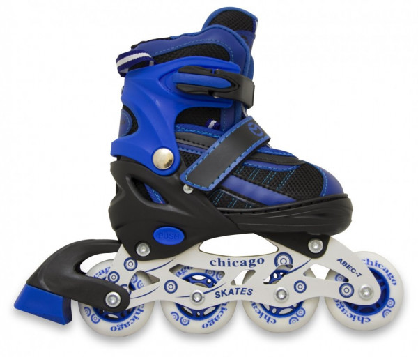 Роликовые коньки Maraton Chicago, раздвижные, PU колеса