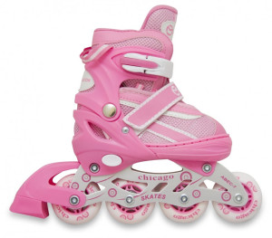 Роликовые коньки Maraton Chicago, раздвижные, PU колеса