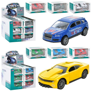 Машинка Racer JM608-FH, инерционная, металлическая