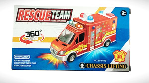 Пожарная машина 360° Rascue Team, свет/звук
