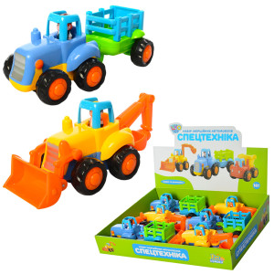 Машина Limo toy 326AB Спецтехника, инерционная, 15см