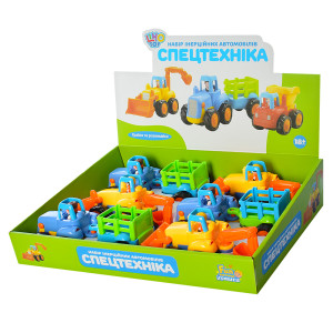 Машина Limo toy 326AB Спецтехника, инерционная, 15см