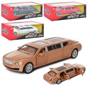 Лимузин АвтоСвит AS-1986, инерционный, металлический, 18 см