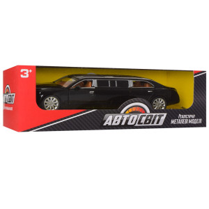 Лимузин АвтоСвит AS-1986, инерционный, металлический, 18 см