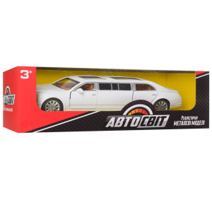 Лимузин АвтоСвит AS-1986, инерционный, металлический, 18 см