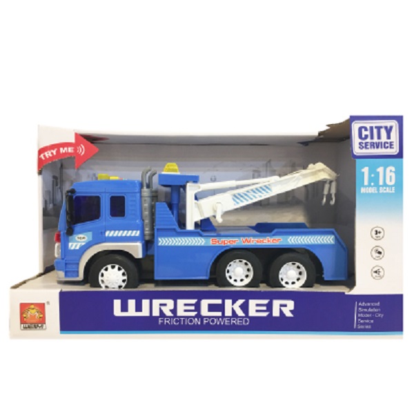 Машинка инерционная Wenyi Спецтехника, со светом и звуком, 1:16