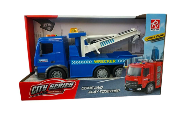 Машина инерционная City Series, звук/свет, Спецтехника