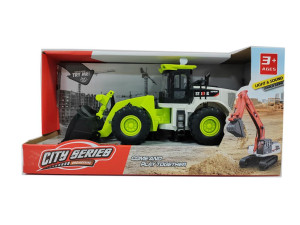 Машина инерционная City Series, Спецтехника, звук/свет, 1:14