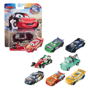 Машинка Hot Wheels Тачки, меняет цвет в воде, 1:55, 1шт.