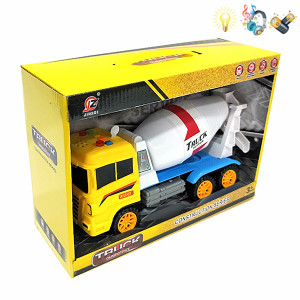 Машинка Jinzhi, звук/свет, бетономешалка/мусоровоз