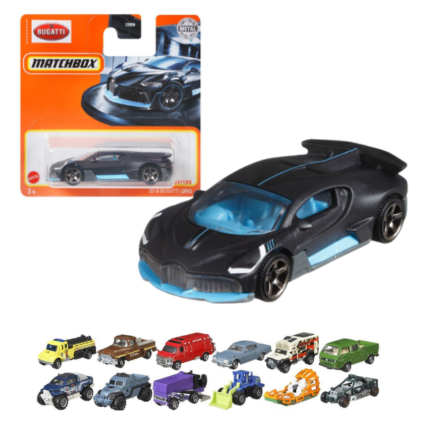 Машинка Matchbox Автомобиль большого города, 1:64, металл