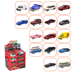 Машинка Welly 49720, металлическая, 15 см