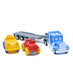 Машинка детская Maximus MX5166 Трейлер с 2-мя машинками, 38х7х15см