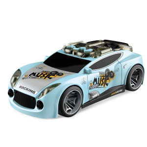 Машинка инерционная Wenyi WY103A, со светом и звуком, 9х25х11см