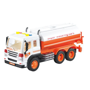 Машинка инерционная Wenyi WY340 City Service Truck, со светом и звуком, 27,5х10х12см