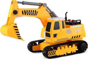 Машинка инерционная Wenyi WY380A Экскаватор, со светом и звуком, 30х12х16см