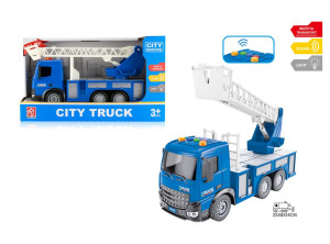 Машинка инерционная Rui Jia Спецтехника, свет/звук, 1:18