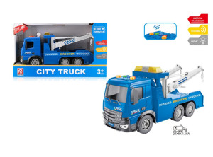 Машинка инерционная Rui Jia Спецтехника, свет/звук, 1:18